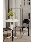 Chaise Kei volcan noir - 72.8x44.5x48 cm