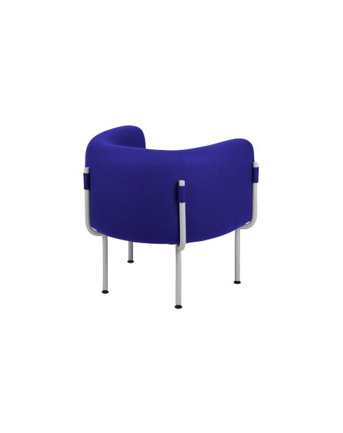 Fauteuil Ubi Mini laine de tarte aux myrtilles - 71.2x80x63 cm