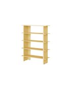 Bibliothèque Hes jaune beurre - 156x120x37 cm