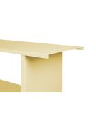 Bibliothèque Hes jaune beurre - 156x120x37 cm