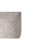 Puf Folk grande mezcla gris arcilla - 40x40x40 cm