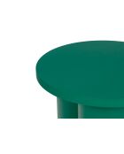 Tabouret Oly vert pastèque - 42.5x38x38 cm