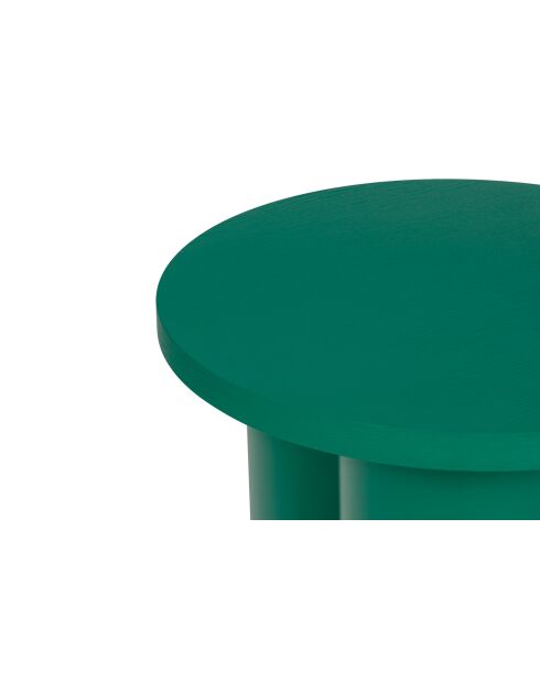 Tabouret Oly vert pastèque - 42.5x38x38 cm