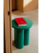 Tabouret Oly vert pastèque - 42.5x38x38 cm