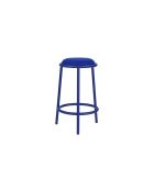 Sgabello da bar Hogo blueberry pie - 68x41x45 cm