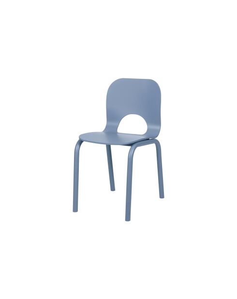Silla Atto azul esmerilado - 78,3x41x52 cm