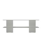 Étagère Hes gris galet - 56.6x160x37 cm