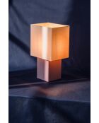 Zam tafellamp lichtpaars - 42x26x19,6 cm