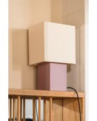 Zam tafellamp lichtpaars - 42x26x19,6 cm