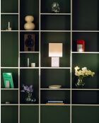 Zam tafellamp lichtpaars - 42x26x19,6 cm