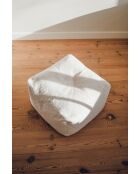 Puf con hebilla Keno Cloud beige - 36x63x63 cm