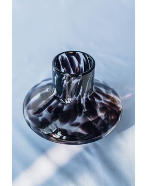Vase Glom noir - 18x28x28 cm