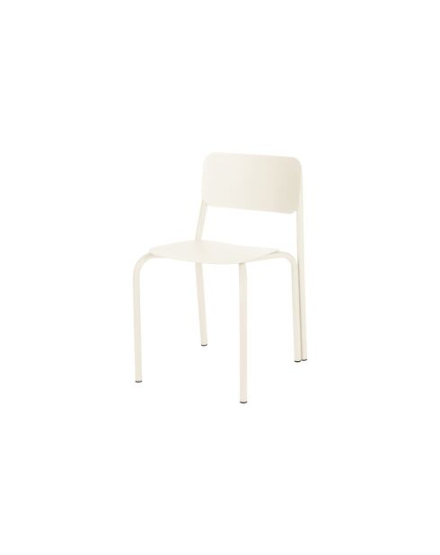 Sedia Kei quadrata beige - 72,8x44,5x48 cm