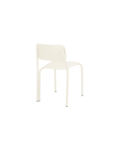 Sedia Kei quadrata beige - 72,8x44,5x48 cm