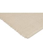 Tappeto Talo in lana beige naturale - 300x200 cm