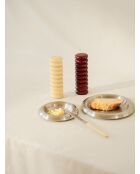 Set mit 2 Roto-Edelstahlplatten - D.28 cm