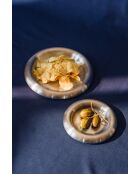 Set mit 2 Roto-Edelstahlplatten - D.28 cm