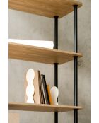 Fermalibri quadrato beige Fala - 25,5x20,5x10 cm