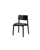 Chaise Wem volcan noir - 80.2x51.6x53.8 cm