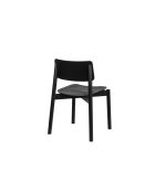 Chaise Wem volcan noir - 80.2x51.6x53.8 cm
