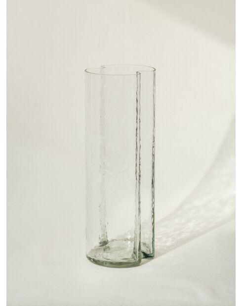 Vase Glom transparent - 24x8.3x9 cm