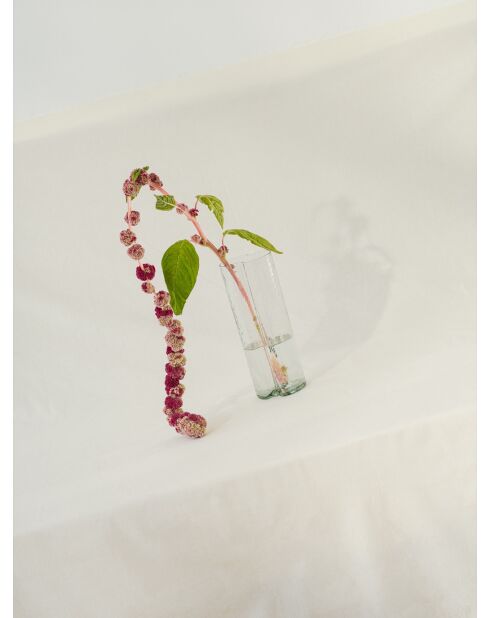 Vase Glom transparent - 24x8.3x9 cm