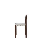 Silla Toli marrón cacao - 80x50x42 cm
