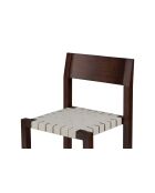 Silla Toli marrón cacao - 80x50x42 cm