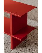 Étagère Hes rouge tomate - 56.6x160x37 cm