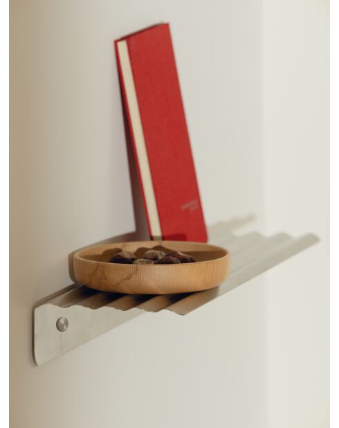 Étagère de douche Olbi en acier inoxydable - 8.6x40x9.7 cm