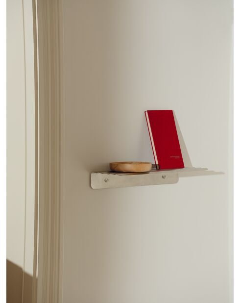 Étagère de douche Olbi en acier inoxydable - 8.6x40x9.7 cm