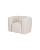 Fauteuil Flom beige nuage - 67x93x76 cm