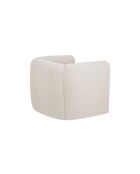 Fauteuil Flom beige nuage - 67x93x76 cm