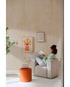 Fauteuil Flom beige nuage - 67x93x76 cm