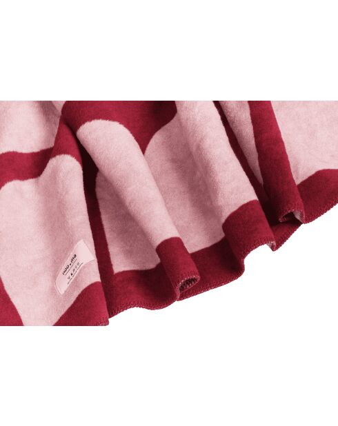 Gilli katoenen plaid roze bloemen - 200x150 cm