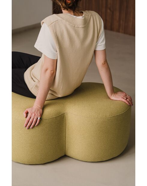 Umbo Sitzsack mit gelben Birnen, 36,5 x 88 x 50 cm