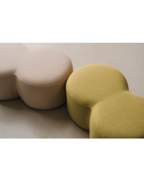 Umbo Sitzsack mit gelben Birnen, 36,5 x 88 x 50 cm