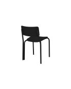 Chaise Kei volcan noir - 72.8x44.5x48 cm