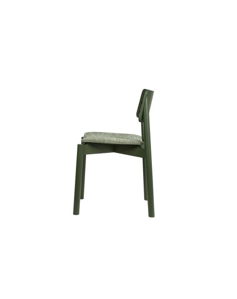 Chaise Wem vert forêt - 80.2x51.6x53.8 cm