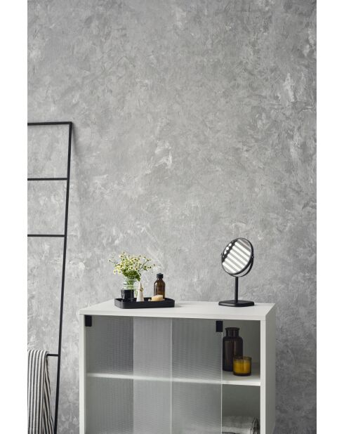 Lekko amandelgrijze kast - 109x70x40 cm