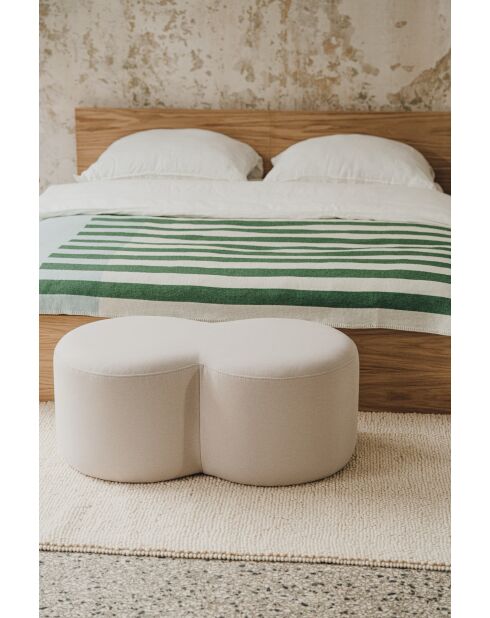 Puf Umbo Cloud beige - 36,5 x 88 x 50 cm