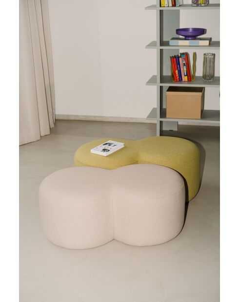 Puf Umbo Cloud beige - 36,5 x 88 x 50 cm