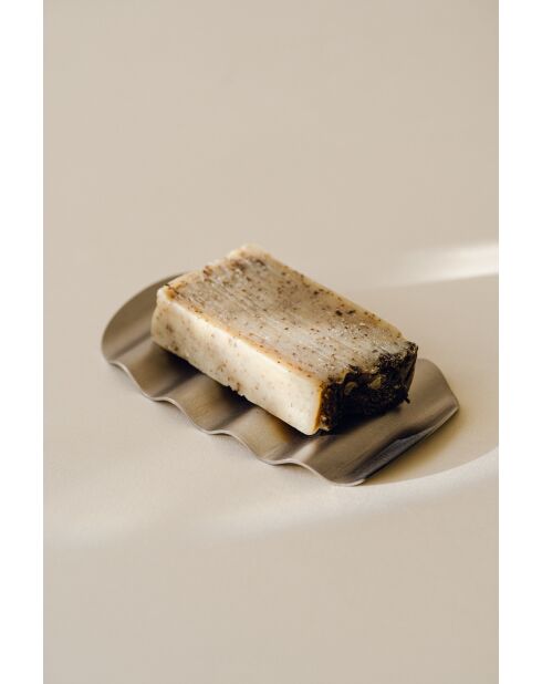 Porte-savon Olbi en acier inoxydable - 1x15x9 cm
