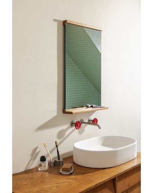 Porte-savon Olbi en acier inoxydable - 1x15x9 cm