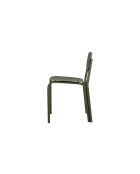 Chaise Kei vert forêt - 72.8x44.5x48 cm
