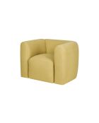 Fauteuil Flom poire jaune - 67x93x76 cm