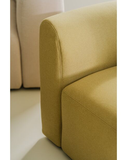 Fauteuil Flom poire jaune - 67x93x76 cm