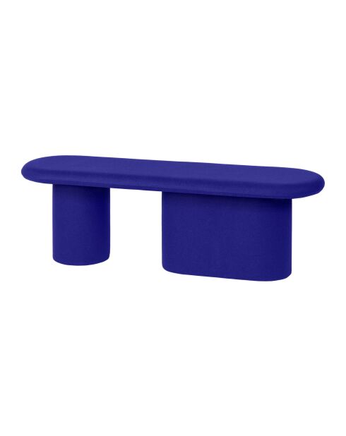 Vollbank Blaubeerkuchen aus Wolle - 39,6x130x36 cm
