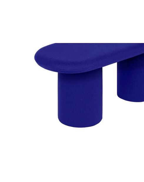 Vollbank Blaubeerkuchen aus Wolle - 39,6x130x36 cm