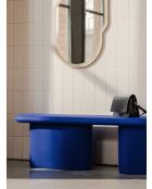 Banc Rull laine de tarte aux myrtilles - 39.6x130x36 cm